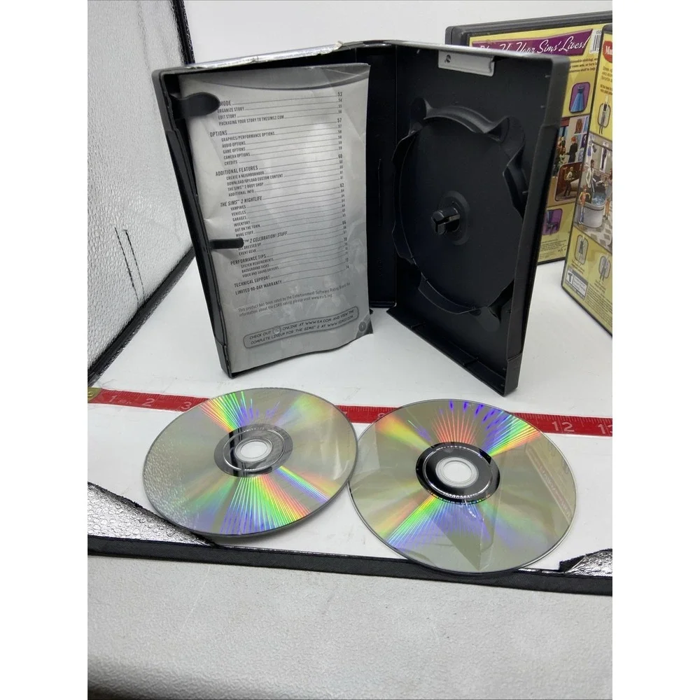 The Sims 2 PC Lot‎ of 5 Games Seasons Nightlife Double Deluxe Glamour Fashion